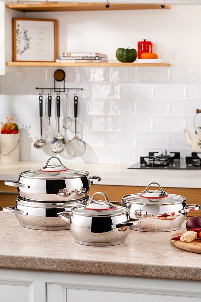 Emsan Ceylon Cookware Set 8 Pieces