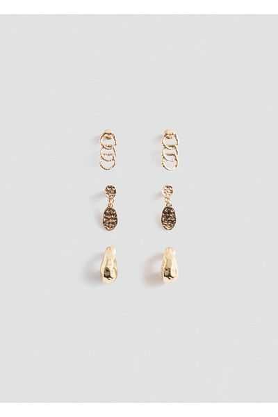 Mango Teen Set of 3 Pairs of Earrings