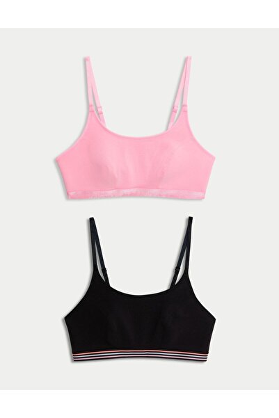 Marks & Spencer 2'li Pamuklu Crop Top İlk Sütyenim