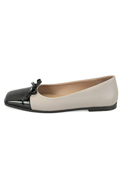 Desa Women's Mink Leather Ballerinas