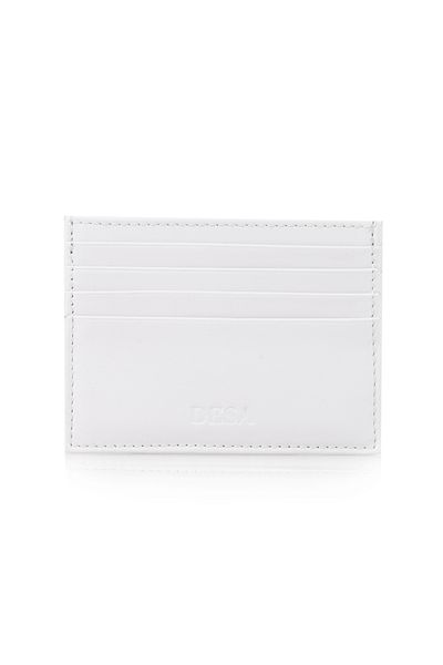 Desa White Women's Leather Card Holder