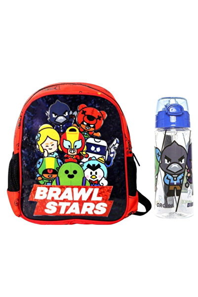 BRAWL STARS Geantă de grădiniță cu licență și balon de apă de 500 ml Ddcq21966