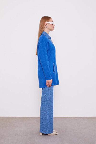 Levidor Saks Sim Detailed Cashmere Double Set