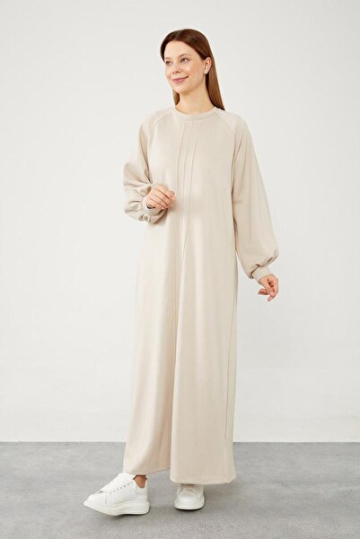 Levidor Beige Nevür Detailed Sports Dress