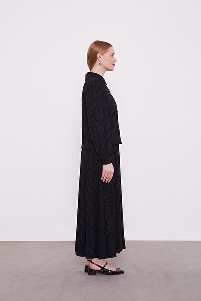 Levidor Σετ φούστα με μαύρο κέντημα