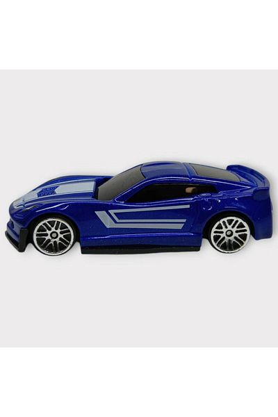 Angoravi Metal Mini Cars 8 cm - Blue - 1