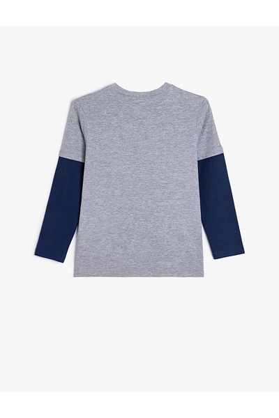 Koton Yellow Boy's Long Sleeve T-Shirt