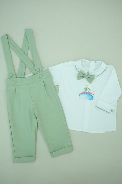 annerüyası Little Prince Printed Salopet Set