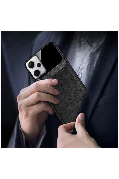 Zebana حافظة جلدية متوافقة مع هاتف Xiaomi Redmi Note 12 Pro 5G باللون الأسود