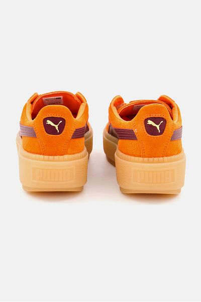 Puma Women Platform Trace Sport Shoes, Orange