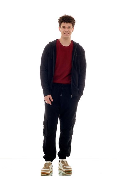 Galatasaray Men's Basic Zippered Sweatshirt E221235