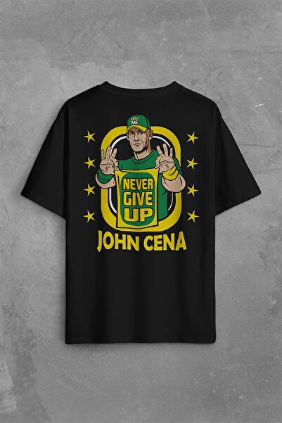 Kendim Seçtim John Cena Wwe Logo Never Give Up American Wrestling Spate Față ...