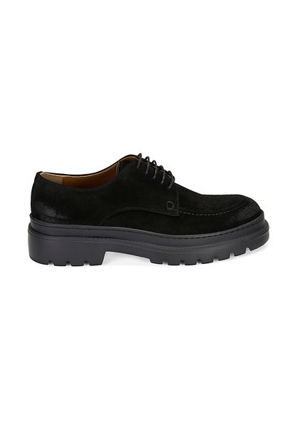 Desa Pantofi casual pentru bărbați din piele de căprioară Fabian Black