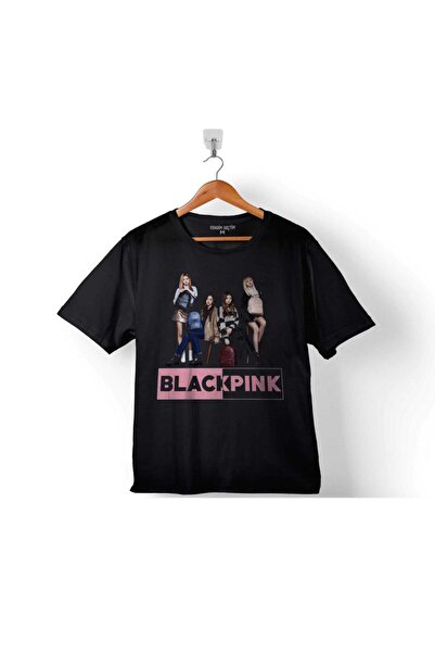 Kendim Seçtim Negru Roz Blackpink Casetă Muzică Coreea de Sud 5 Tricou pentru copii