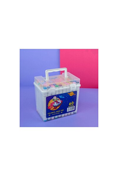 Touch Marker 60'lı Çift Uçlu Marker Kalem Seti