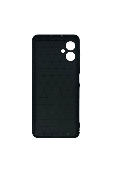 Nettech Samsung A06 Compatible Focus Series Back Protection Case - Black