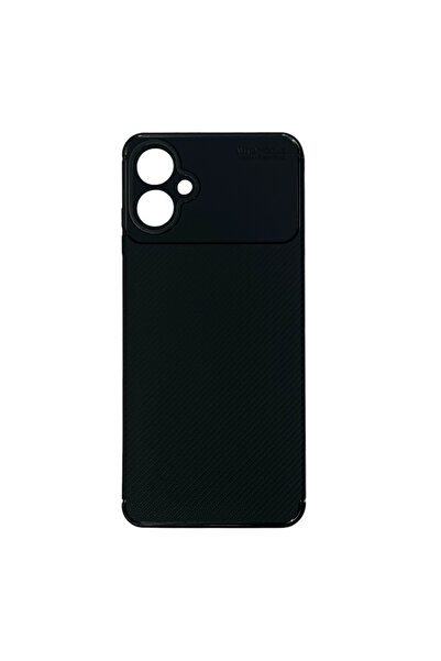 Nettech Samsung A06 Compatible Focus Series Back Protection Case - Black