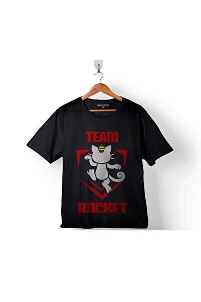 Kendim Seçtim Pokemon Team Rocket Logo Rocket Team Dječja Majica