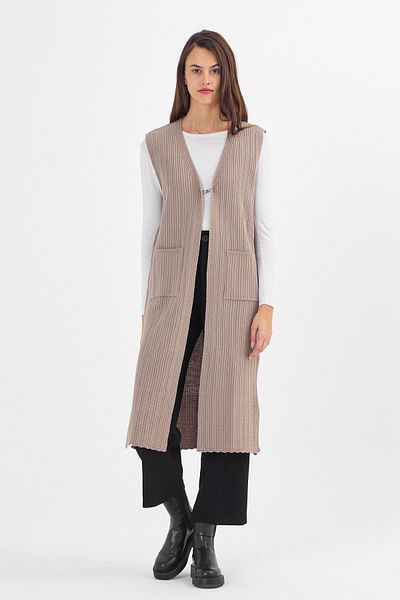 Uludağ Triko Women's Sand Long Sports Vest