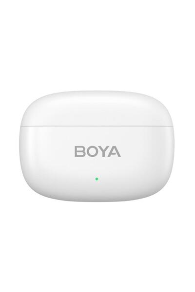 BOYA Mini Wireless Yaka Mikrofonu - Beyaz