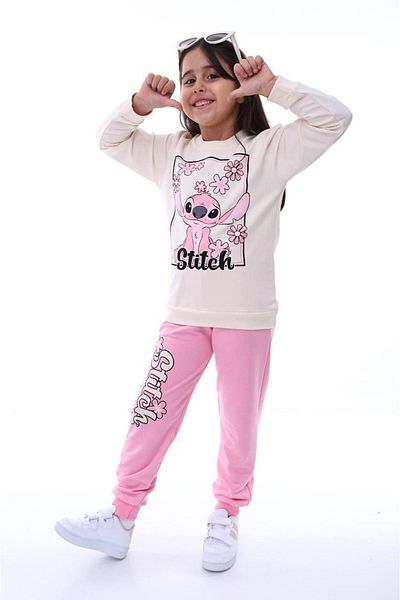 RAPAPA Girl's 2 Thread Bottom Top Set Tracksuit Set 1712Pe