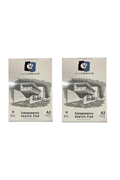 Schoellershammer Spiralli Eskiz Blok A3 50/55 Gr  30 'Lu ( 2 Adet )