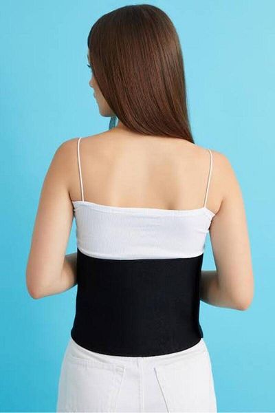 Fix Black Thermal Corset Waist Corset Borderless