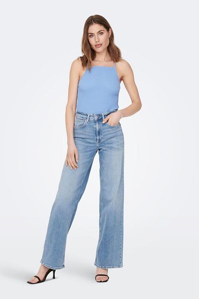 ONLY Onlmadison Blush Hw Wide Dnm Cro371 Noos Pantaloni jeans pentru femei 15282975