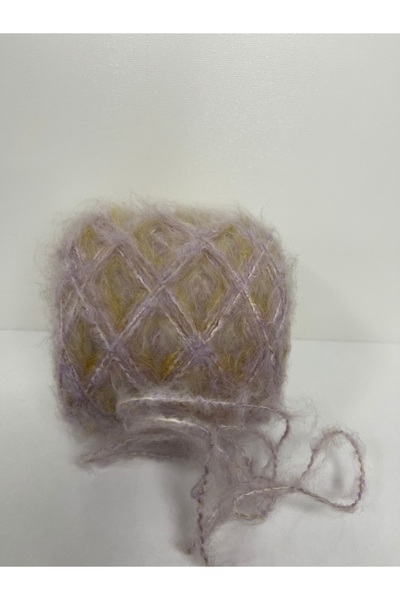 göçer Πλεκτό νήμα Moher ακρυλικό μπεζ ανοιχτό γκρι ανοιχτό χρώμα που αλλάζει από το χαλαζιαστικό σε τριχωτό 100γρ