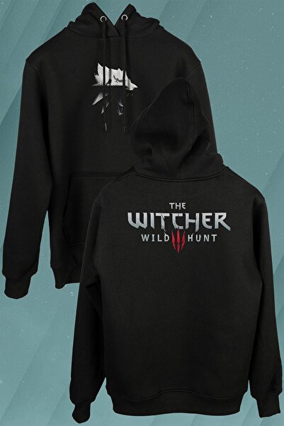 Kendim Seçtim The Witcher Avatar Wild Hunt Online Igra Vuk Prednja i Zadnja Š...