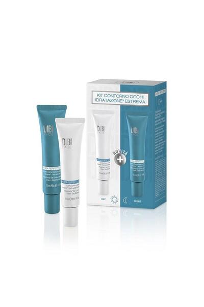 DIBI مجموعة فيس هيدرا لمحيط العين نهارًا/ليلاً 2 × 15 مل