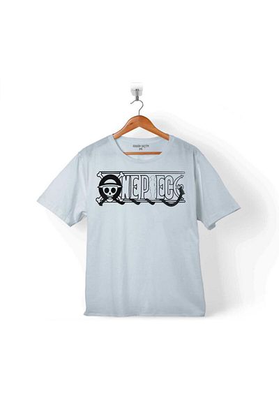 Kendim Seçtim Tricou pentru copii One Piece Anime alb-negru