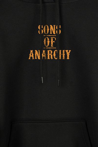 Kendim Seçtim Acțiune anarhie Cum am desenat Sons Of Anarchy Hanorac imprimat față și spate Hanorac cu glugă unisex