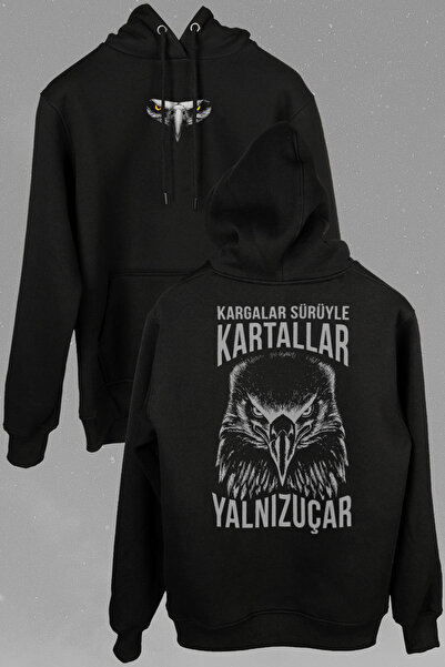 Kendim Seçtim Vrane u jatima, orlovi lete sami, orao napred i nazad Štampano ...