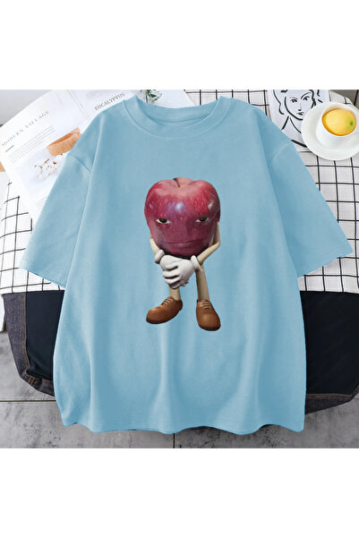 Drippy تي شيرت بتصميم جرافيك عتيق من Apple للرجال والنساء تي شيرت مضحك Y2K تي...