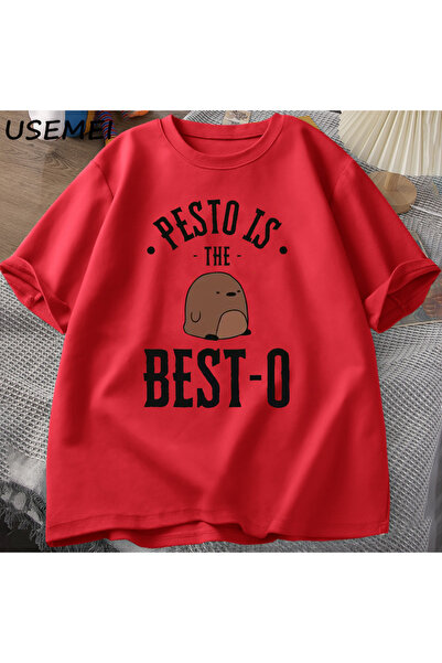 Drippy Petso Relaxed Pamuk majica kratkih rukava - muška unisex print T-shirt...