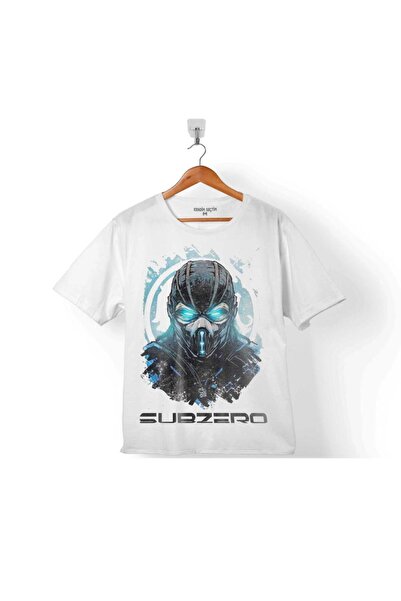 Kendim Seçtim Tricou pentru copii Mortal Kombat Sub Zero Logo