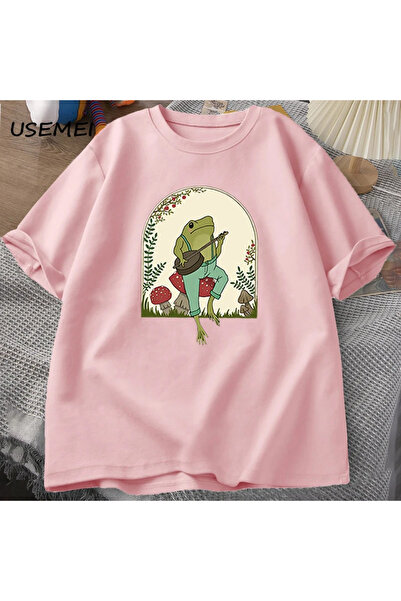 Drippy Slatka Cottagecore majica P Pamuk T T-shirt za muškarce - dizajn banjo...