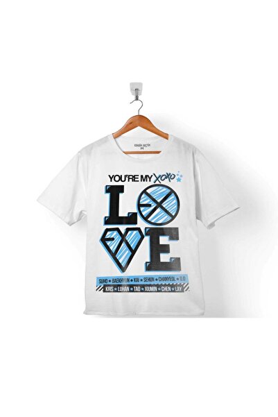 Kendim Seçtim Exo + Xoxo + Logo ljubavi Ti si moja deca Majica