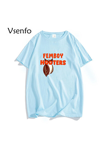 Drippy Hooters Original Owl T-shirt - Opuštena grafika kratkih rukava za mušk...