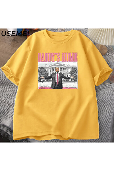 Drippy Grafika za republikanske izbore Trampa T-shirt - Tata je kod kuće, sme...