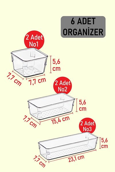 color house 6 Αρθρωτό Σετ Οργανωτής - Organizer και Συμπληρωματικό Mini