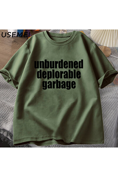 Drippy Muška ležerna majica Pamuk Štampano - opterećeno, žalostno smeće, krat...