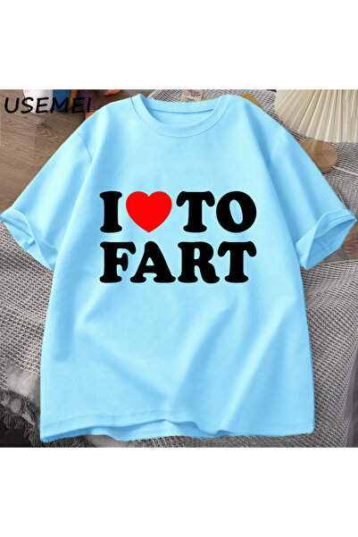 Drippy Tricou confortabil din bumbac I Love Pooping pentru bărbați - Tricou a...