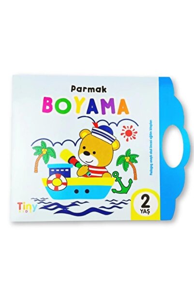 tiny kids Parmak Boyama Kitabı - 2 Yaş