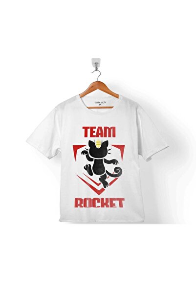 Kendim Seçtim Pokemon Team Rocket Logo Rocket Team Dječja Majica