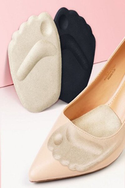 Neler Geldi Neler 1 Çift SİYAH Ayakkabı Taban Vurma Önleyici Ped Topuklu Ayak...