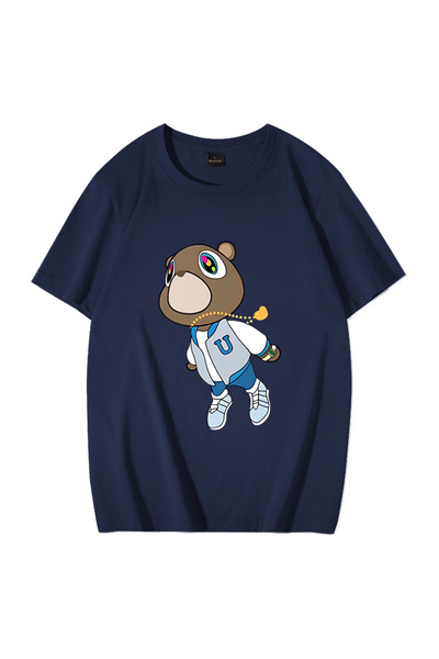 Drippy Tricou Kanye West Rap Homecoming Bear Graphic Bărbați Femei - Reducere...