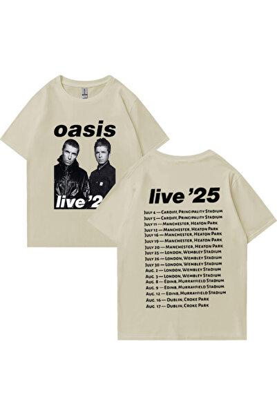 Drippy Oasis 25 Tour grafika T-shirt - Muškarci Žene, 100% Pamuk, udoban O-iz...