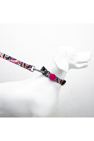 Tailpetz Paisley Collars Adjustable Durable and Comfortable Dog Pattern Neck Collar